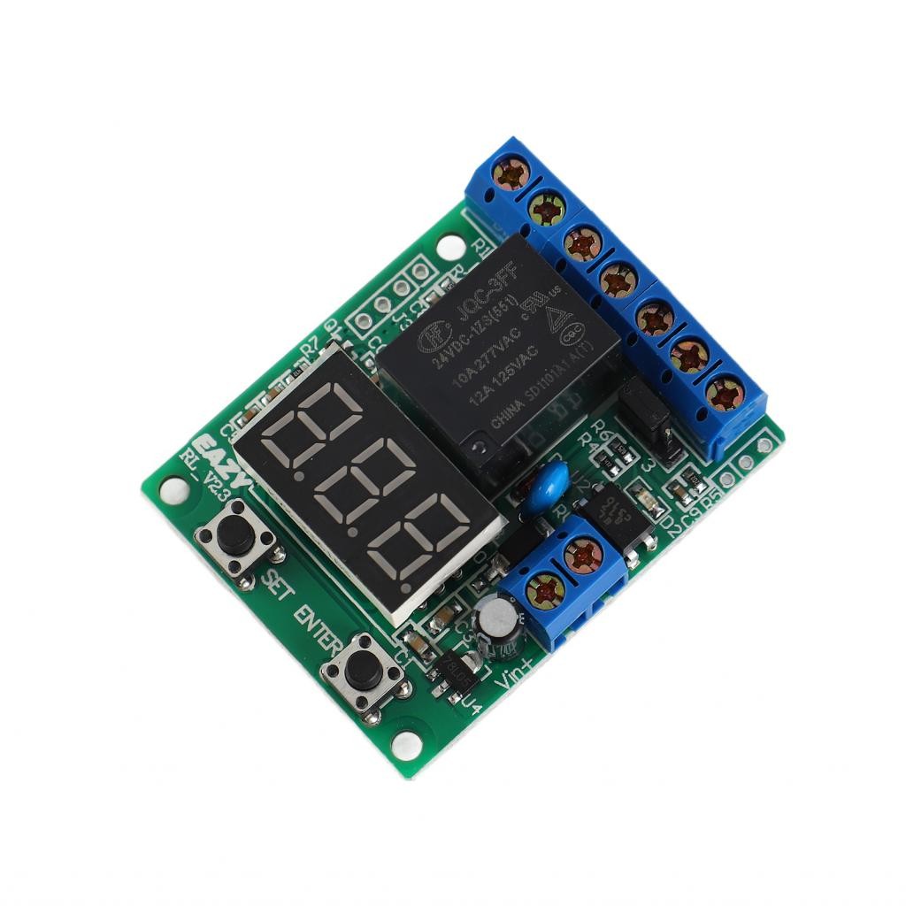 Supergoodsales-ph โมดูลควบคุมรีเลย์เวลาดําเนินการ 0.1-999 ช่วงเวลา