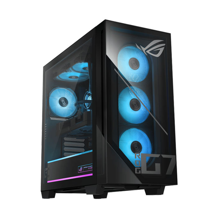 Desktop PC(คอมพิวเตอร์ตั้งโต๊ะ)ASUS ROG Gaming GM700TZ-R9800X039WA R7-9800X3D RTX5070 Ram32GB SSD1TB