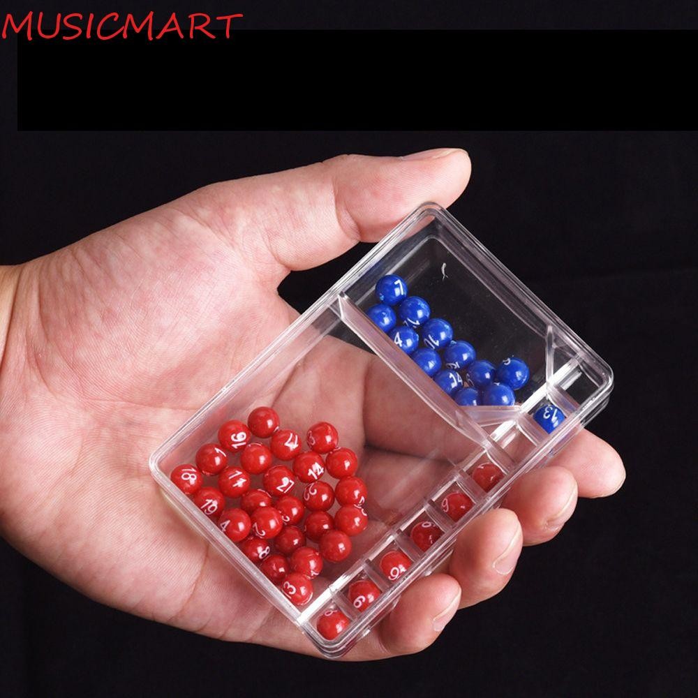 MUSICMART Lucky Lottery Toy 5+2 6+1 Mini Party Game Easy Read Numbers Entertainment Jackpot Shake Ba