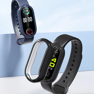 กรณีฝาครอบ TPU For smartwatch Xiaomi Mi Band 10 For Miband 10 NFC กีฬาป้องกันหน้าจอ อุปกรณ์เสริมป้องกันกันชน