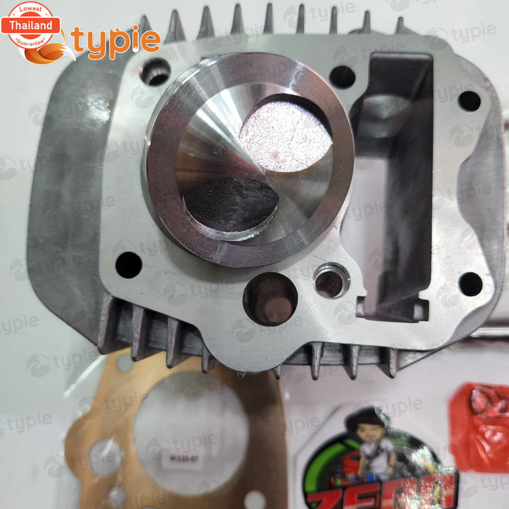 เวฟ125R เสื้อสู ลูก57 WAVE125R รุ่นคาร์ู + ปะเก็นทองแดง แถมสติ๊กเกอร์ช่างเซิน