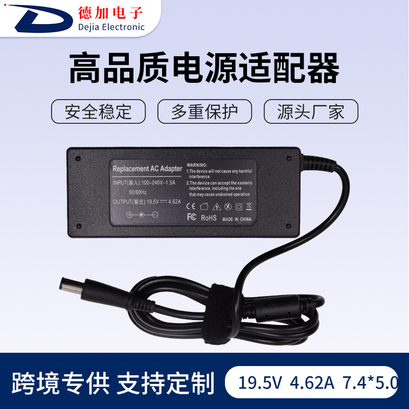 เหมาะสําหรับ Dell/Laptop Power Adapter 19.5V4.62A แล็ปท็อป Power Charger
