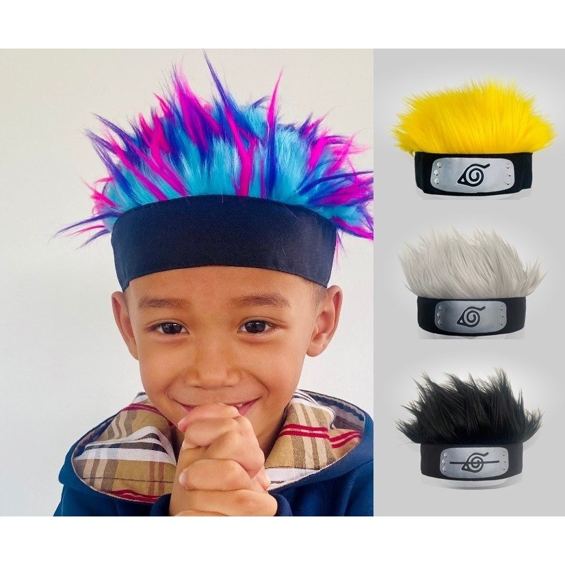 << SLV >> ORIGINAL หมวกเด็ก วิกผม หมวกนารูโตะ หมวกคอสเพลย์ Fs-1