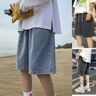 MR-DEER กางเกงยีนส์เอวยางยืดผู้ชาย กางเกงยีนส์ขาสั้น รุ่น 52…