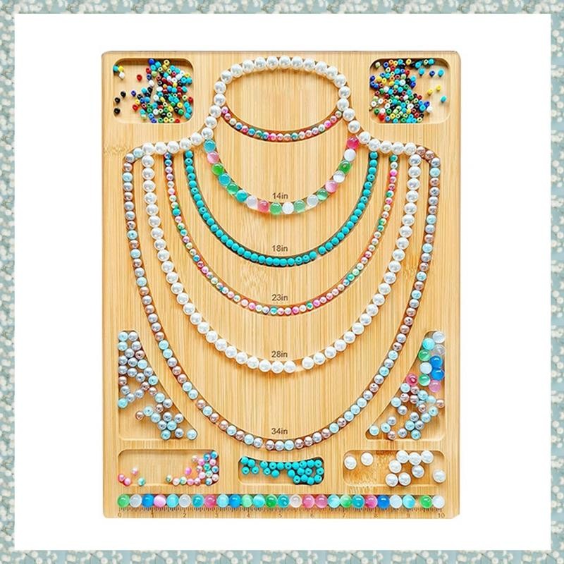 [h5bl3j6wj.ph] 1 ชิ้น Combo Beading Board สําหรับเครื่องประดับสร้อยข้อมือสร้อยคอทําบอร์ดออกแบบลูกปัด