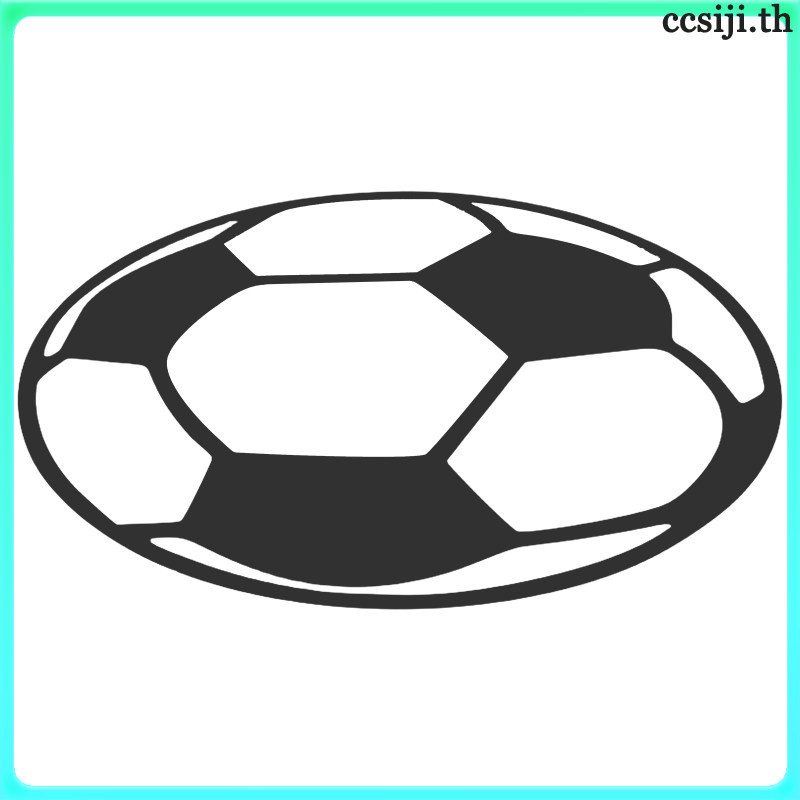 Self Adhesive Soccer Room Decor Acrylic Black For Boys Bedroom Decoration 1pack