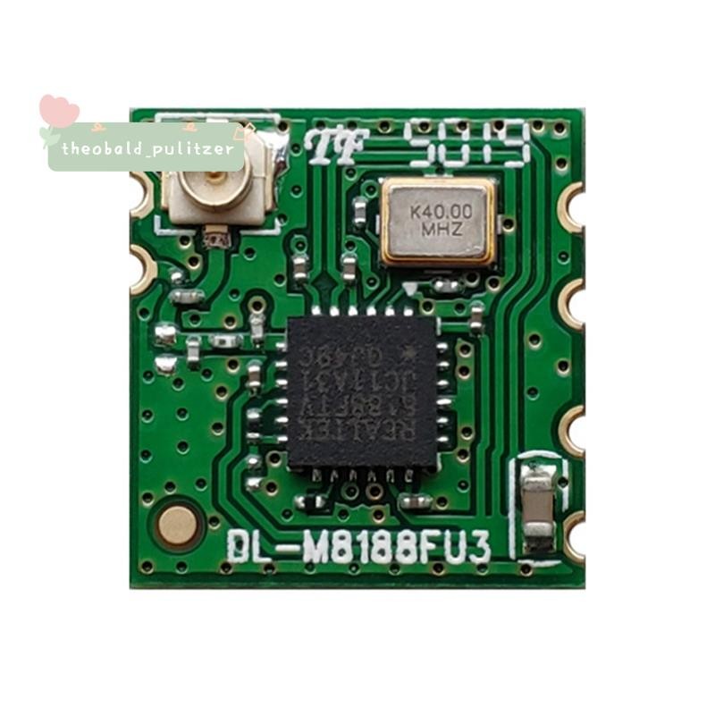 RTL8188FTV โมดูล WIFI ไร้สายพร้อมบล็อกสําหรับ Linux Android อินเทอร์เฟซ USB 2.4GHz BL-M8188FU3