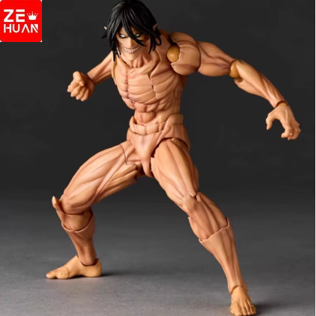 16ซม.โจมตีบนTitan Eren Jaegerอะนิเมะรุ่นAction Figureของเล่นของขวัญ