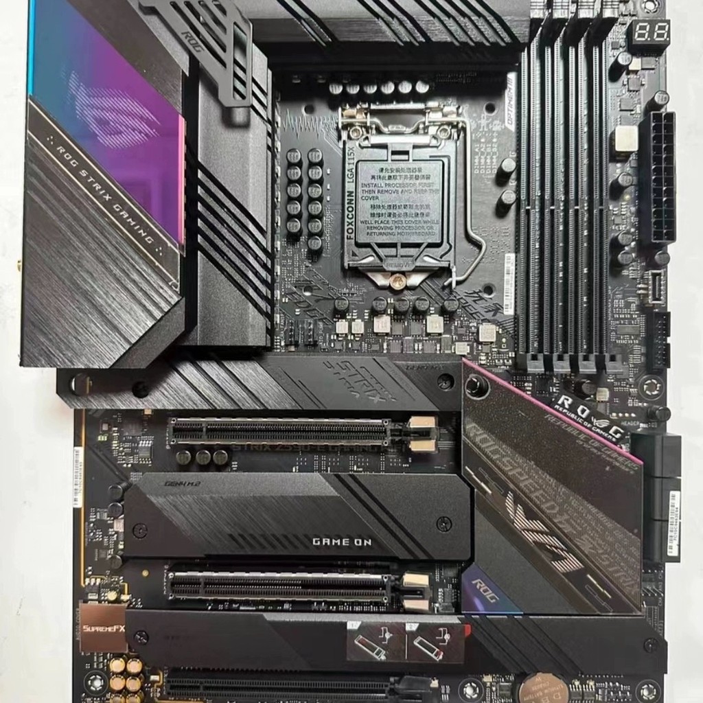 Asus ROG STRIX Z590-E GAMING 1200 เมนบอร์ดเดสก์ท็อปรองรับ cpu 10/11 รุ่น