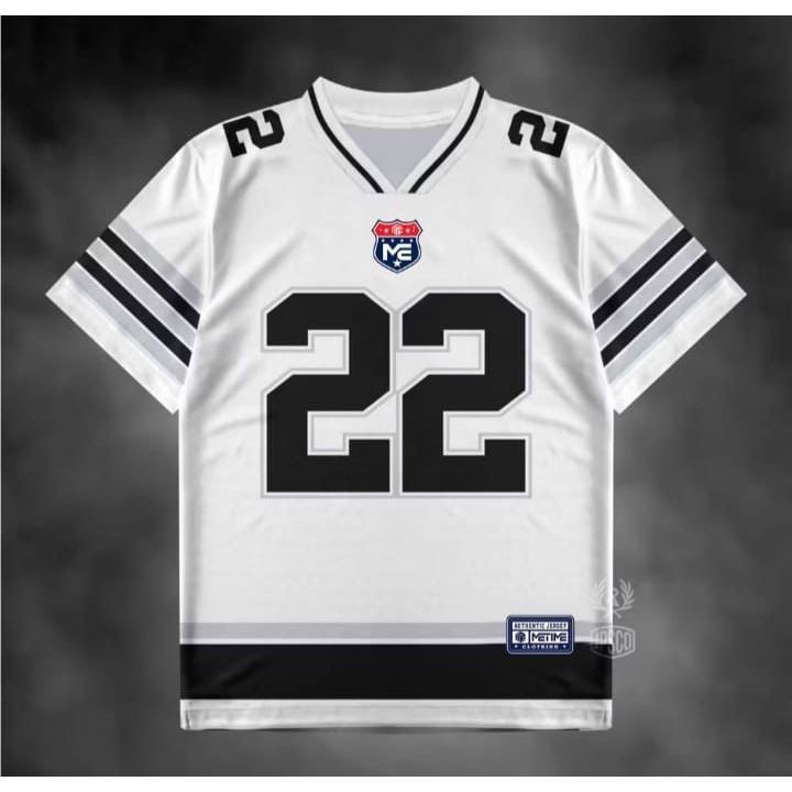 เสื้อยืดโอเวอร์ไซส์ 22 BW / 02 Oversize Retro Boxy Shirt เท่ อินเทรนด์ วัสดุ / JULY FASHION