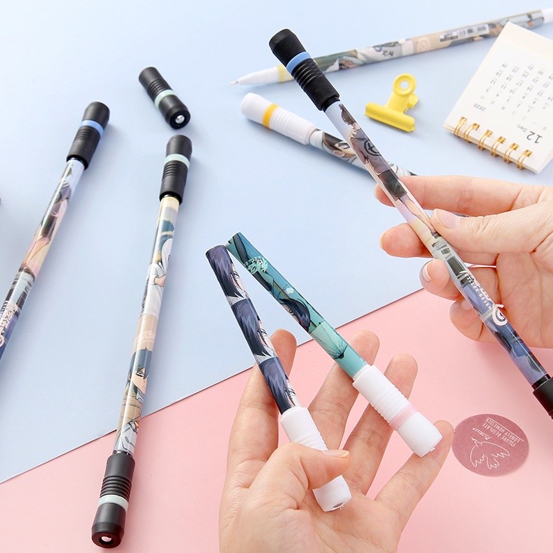 TSB Magnetic Spinning Pen Viral Magnetic Spinning Pen ปากกาหักปั่น 2 ด้าน