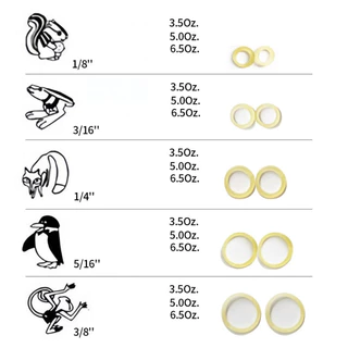 5000ชิ้น 6.5ออนซ์ /4.5 .ออนซ์/3.5ออนซ์ ลาเท็กซ์ จ ลูกเล่น จัดฟัน สวนสัตว์ ยืดหยุ่น 1/8 3/16 1/4 5/16 3/8