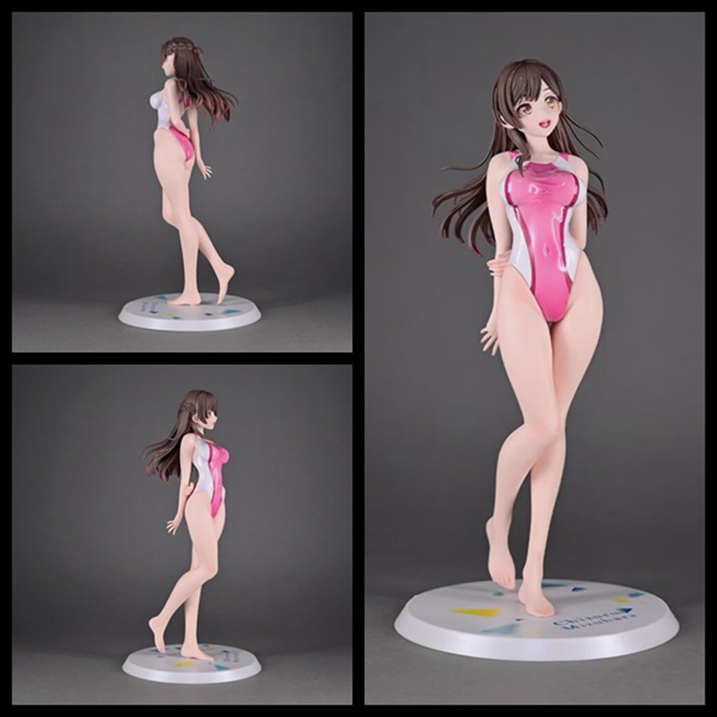 เช่าแฟน Chizuru Mizuhara Ichinose Chizuru ชุดว่ายน้ําแข่งขัน Mizuhara Ver. โมเดลฟิกเกอร์ตกแต่งโมเดล