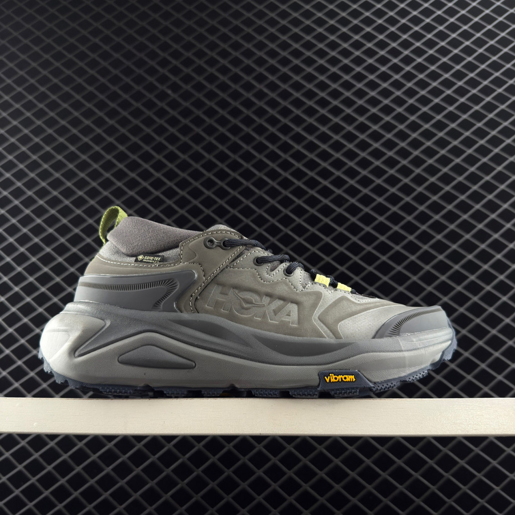 HOKA ONE ONE KAHA 3 LOW GTX รองเท้าเดินป่าสําหรับผู้ชายพื้นหนาน้ําหนักเบากลางแจ้ง