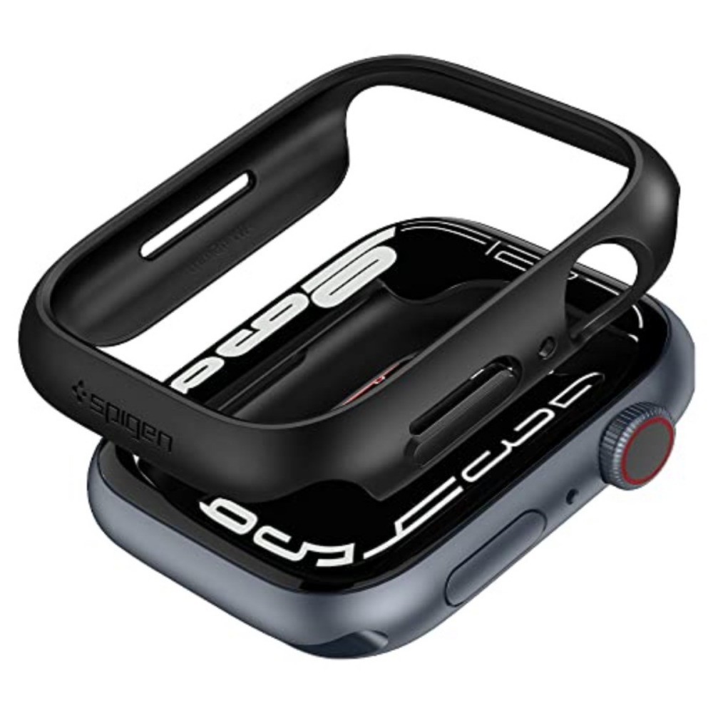 Spigen Thin Fit Case Designed สําหรับ Apple Watch Ultra2/Ultra 49 45 41 มม. PC Watch Case มีหลายสีให้เลือก procextion ฝาครอบ