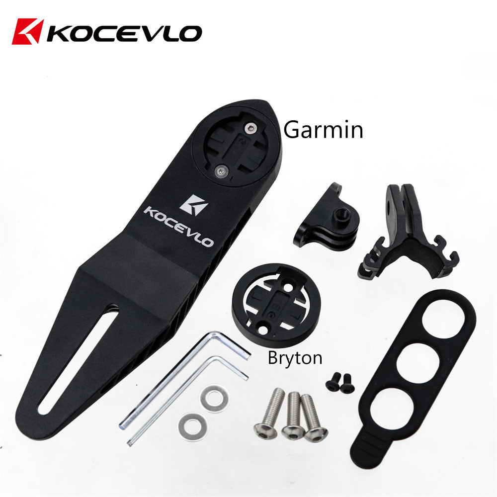 Kocevlo 3D พิมพ์ Mount จักรยาน GPS Gopro คอมพิวเตอร์ผู้ถือแผนที่ Handlebar นาฬิกาจับเวลา Speedometer Mount สําหรับ Garmin Xoss Magene igpsport