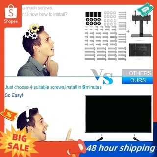 พร้อมสต็อก สําหรับ TCL TV Stand ขา 28 32 40 43 49 50 55 65 นิ้ว, ขาตั้งทีวีสําหรับ TCL Roku TV ขา, สําหรับ 28D2700 32S321 พร้อมสกรูทนทานติดตั้งง่ายใช้งานง่าย