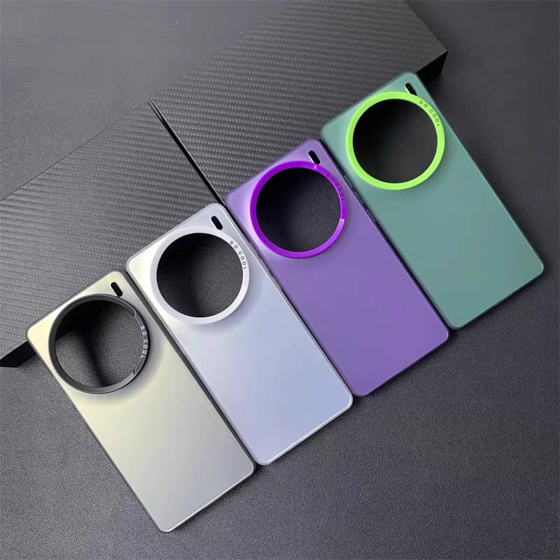 Dual Layer Protect Matte เคส Vivo X100 X100S Pro X100 Ultra เคสโทรศัพท์ X70 X80 X90 Pro Case เคสกันก