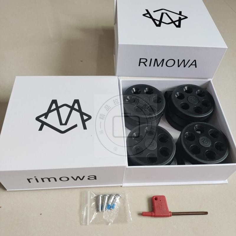 จัดส่งในวันเดียวกัน เหมาะสําหรับ RIMOW กล่องของขวัญล้อเหมาะสําหรับ Rimowa กระเป๋าเดินทางอุปกรณ์เสริมกระเป๋าเดินทางล้อของขวัญกล่อง rimowwa Universal ล้อ Mute ราคา ถูกที่สุด ดีลบีเคเค แกลเลอรีภาพที่ 4