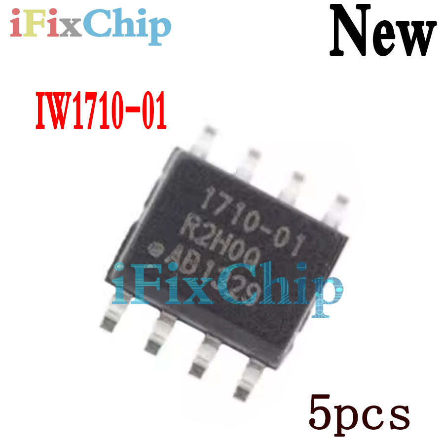 5 ชิ้น IW1710-01 SOP-8 1710-01 SOP ใหม่เอี่ยม IW1710