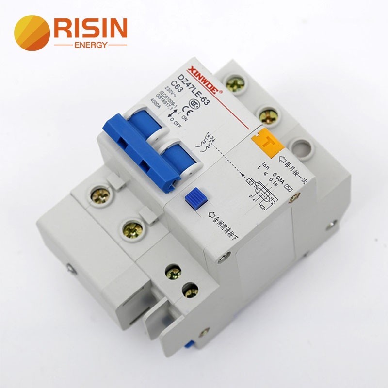 2p 6A-63A 80A-100A 30mA/100mA/300mA RCBO/RCCB/RCD/ELCB เบรกเกอร์รั่ว