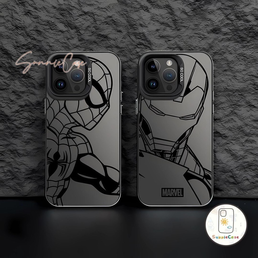 Spider man เจ๋งอ่ะดูเดิล เคสRealme C20 C67 C21 C11 C53 C51s C17 C25 C35 C51 C33 Note C30 5 7i 5i C20A 50 C55 C15 C12 C15
