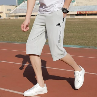 กางเกงขาสั้นลําลองสําหรับผู้ชายกีฬายิมวิ่งออกกําลังกายบาสเกตบอล กางเกงขาสั้น ทาสแลน สําหรับผู้ชายกางเกงขาสั้นขนาดบวกสําหรับผู้ชา #JXL-K17-AD