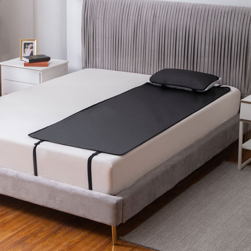 Earth Grounding Therapy Mat สุขภาพ Grounding Mat Anti-slip กันน้ํา Grounding ที่นอน Pad สําหรับ Sleep Health บรรเทากล้ามเนื้อปวดปรับปรุง Sleep คุณภาพรวม Grounding