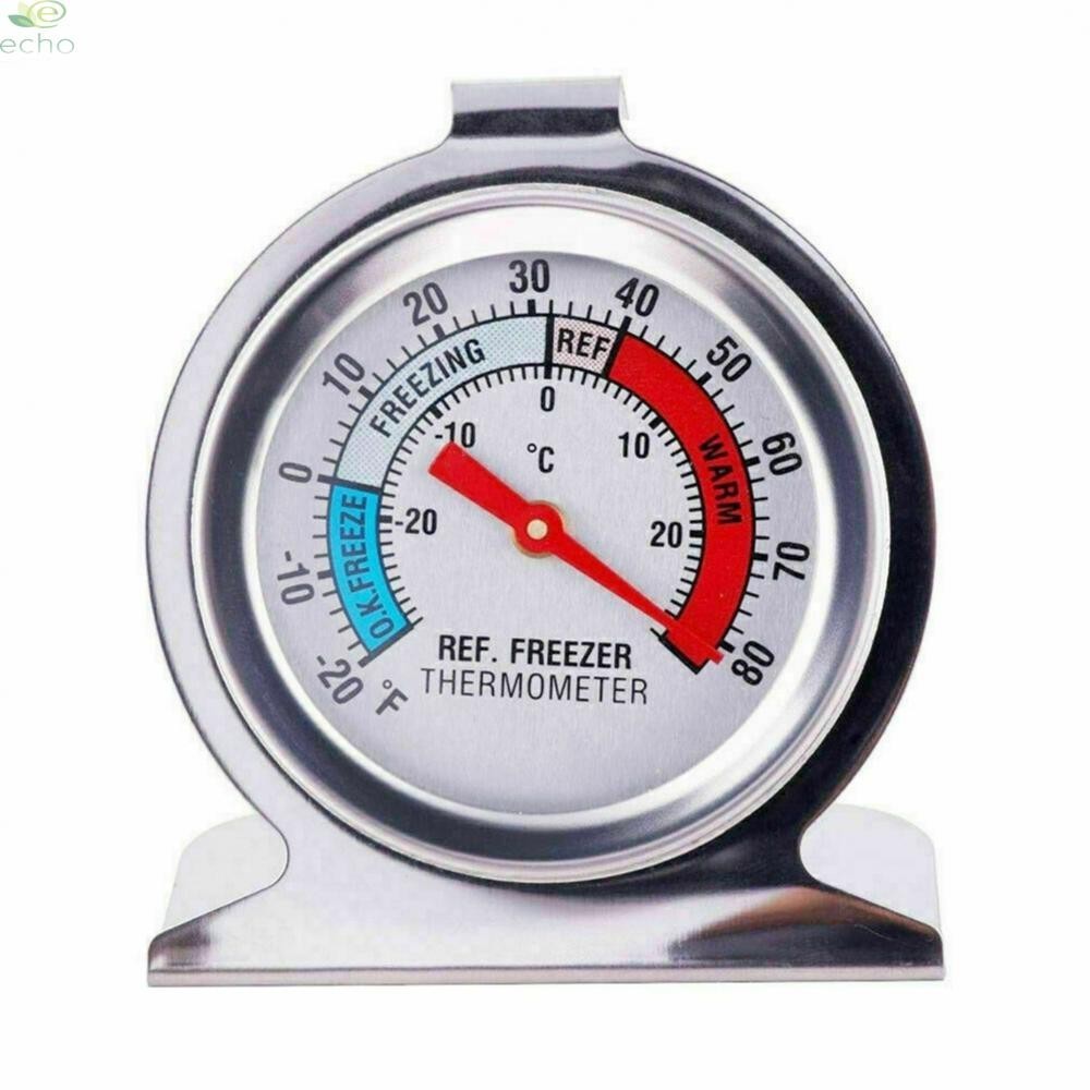 【ECHO】Instant Read Stainless Steel Thermometer for Fridge Freezer No Buttons No Hassle【Echo-baby】