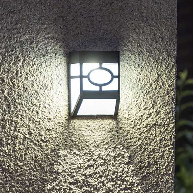 พลังงานแสงอาทิตย์ KAGU MALL  NK-GY758 ไฟติดผนัง ไฟติดกำแพง ไฟติดผนังโซล่าเซลล์ ไฟโซล่าเซลล์