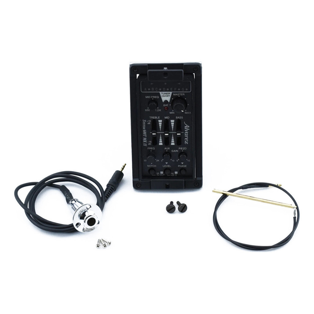 ของแท้ Alvarez SYSTEM 600T MKII EQ Acoustic Guitar Pickup Preamp Wide Pickup