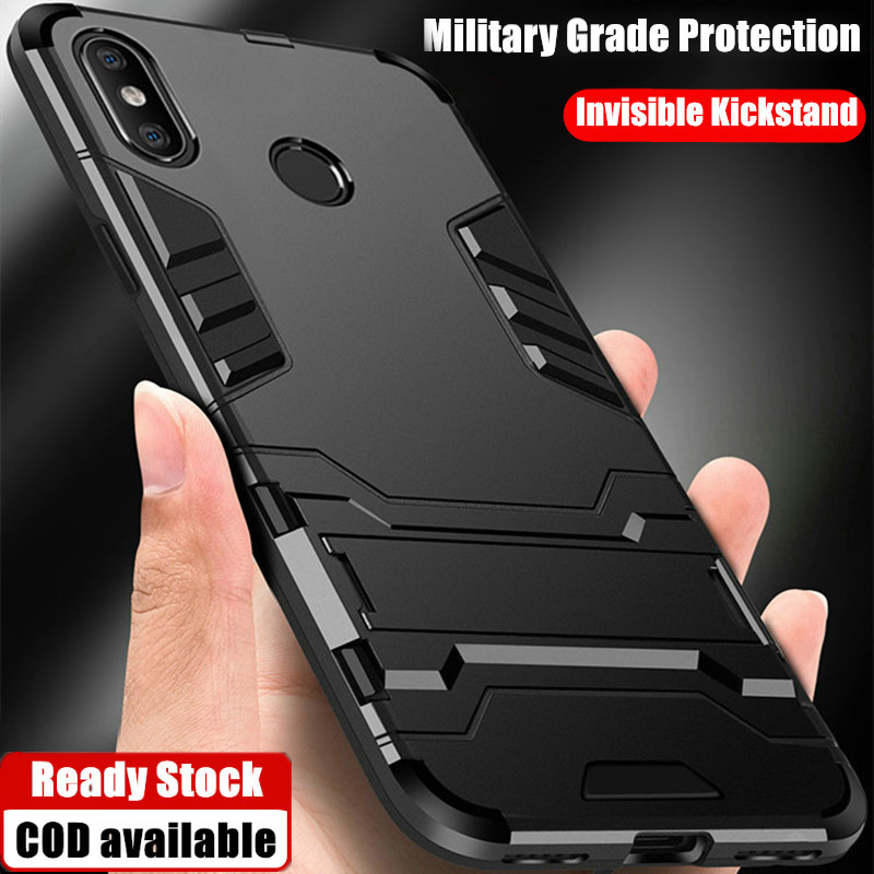 สําหรับ Xiaomi Redmi หมายเหตุ 5 Pro MEI7S MEI7 M1803E7SG M1803E7SH Slim Dual Layer Heavy Duty ป้องกั