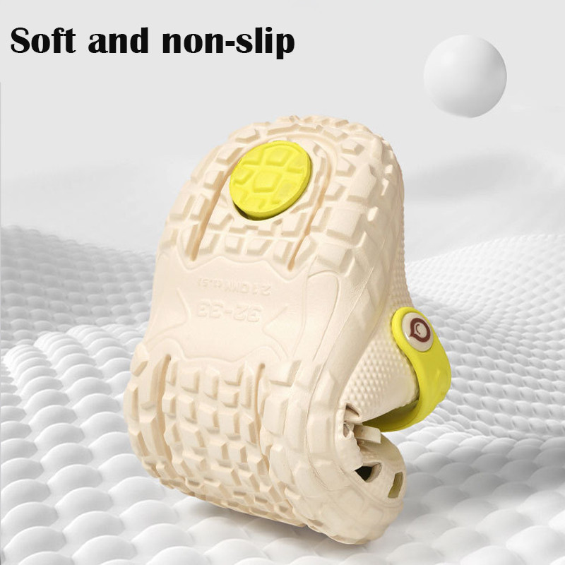 ใช่แล้ว 6-14ปีเด็กยางลื่นด้านล่างการ์ตูนหมีรองเท้าแตะ - รูปที่ 3