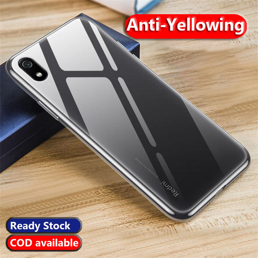 Xiaomi Redmi 7A MZB7995IN M1903C3EG M1903C3EH M1903C3EI Non-Yellowingกันกระแทกโทรศัพท์กันชนปกหลังยาง