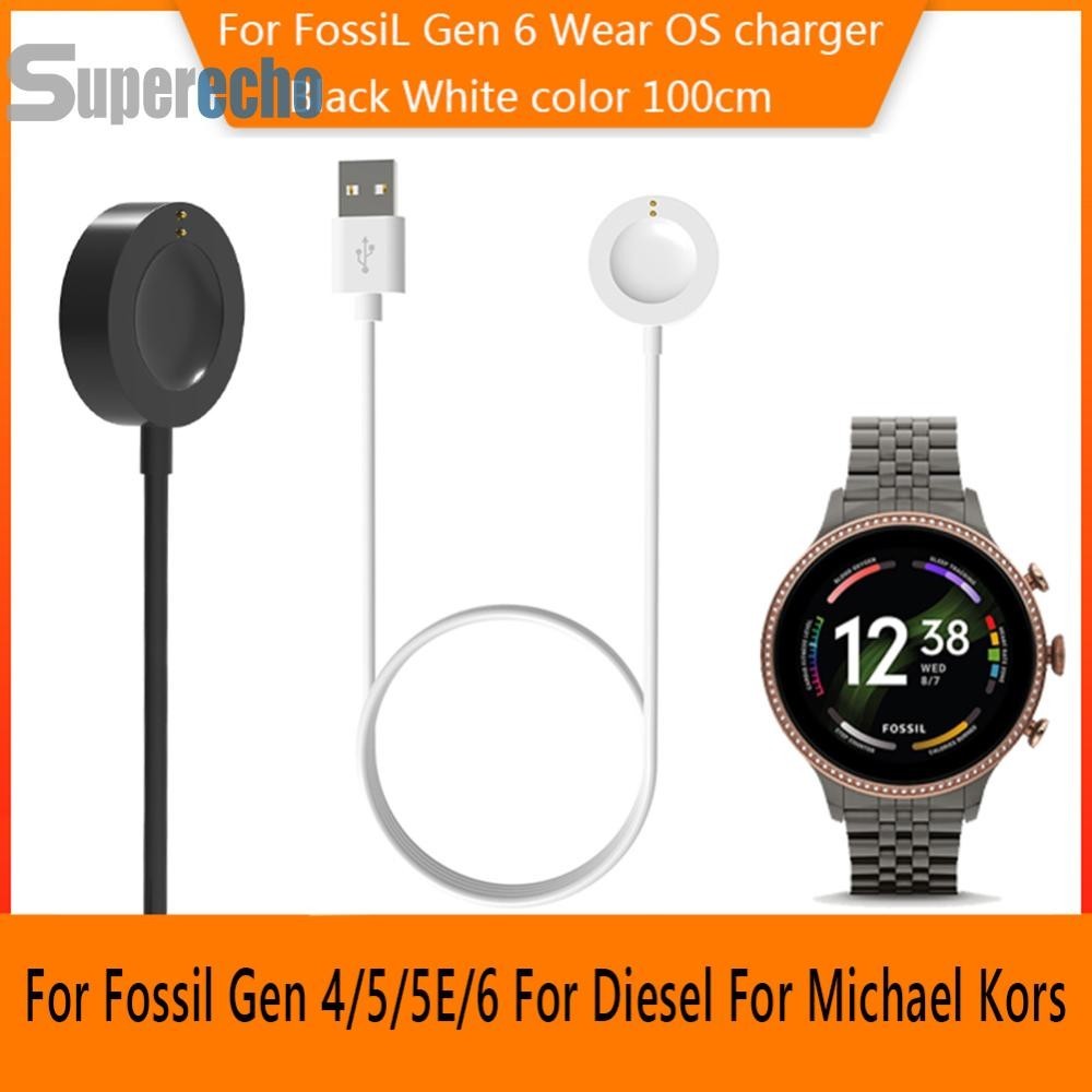 สายชาร์จ Smartwatch สําหรับ Fossil Gen6/Gen5/Gen4/Venture/Explorer/Diesel [superecho.th]