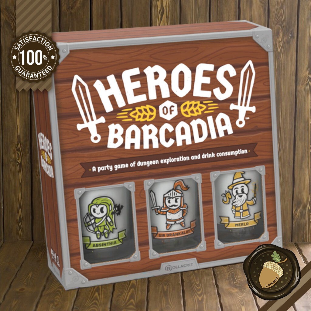 Heroes of Barcadia Board Game บอร์ดเกม