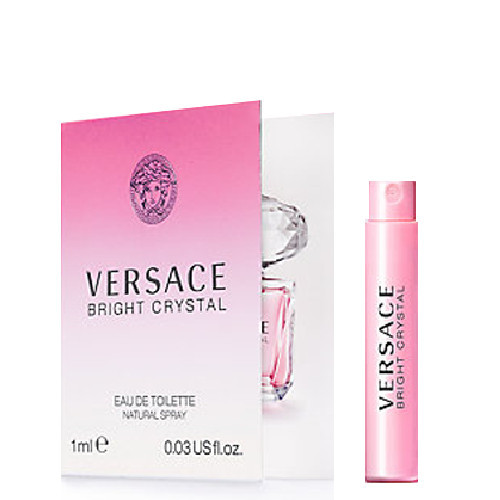 VERSACE Bright Crystal Eau de Toilette 1ml กลิ่นหอมฟรุตตี้ฟลอรอล สดใส