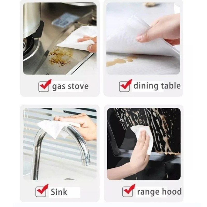 ผ้าเช็ดทําความสะอาดครัวขนาดใหญ่พิเศษ-ผ้าขนหนูกระดาษทําความสะอาดที่ดูดซับได้ดีเยี่ยม-ผ้าเช็ดทําความสะอาดแบบใช้แล้วทิ้ง - รูปที่ 4