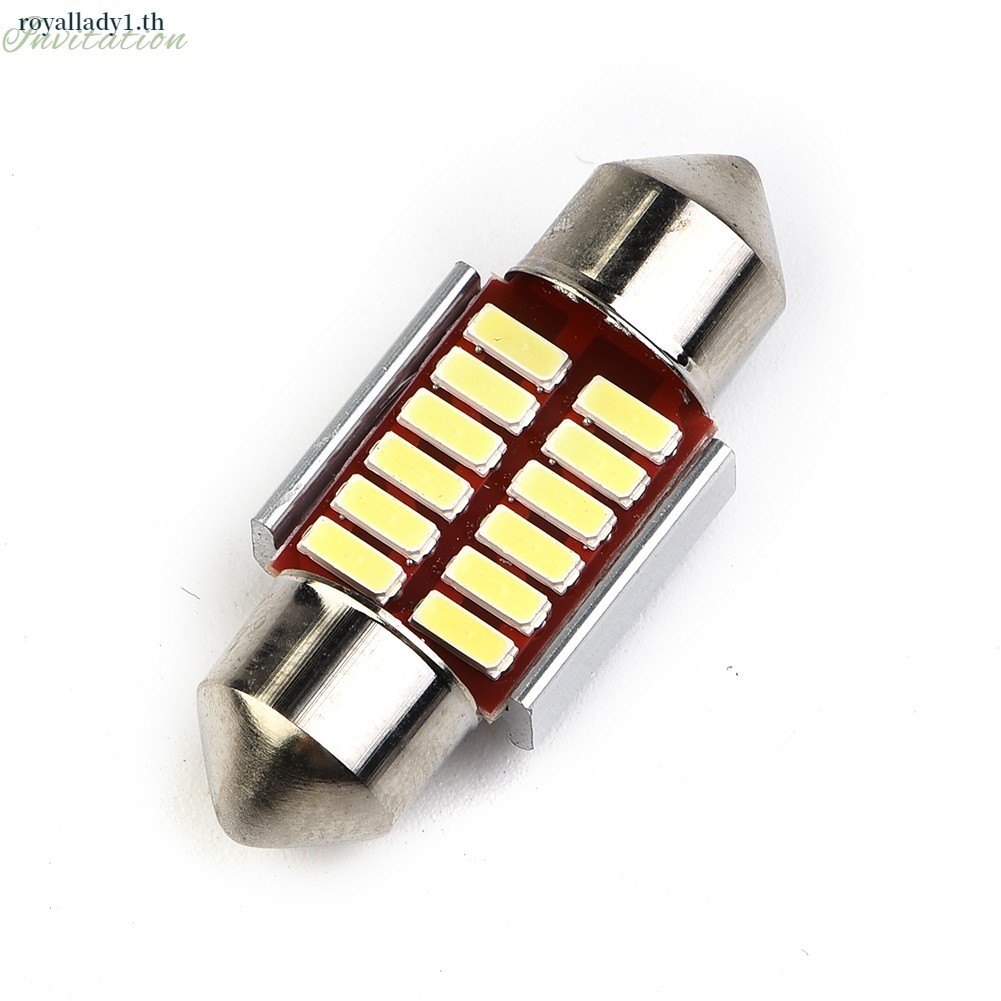 [ในสต็อก] 31 มม.หลอดไฟ LED C10W Super Bright 4014 ไฟอ่านหนังสือภายในรถ Doom โคมไฟ