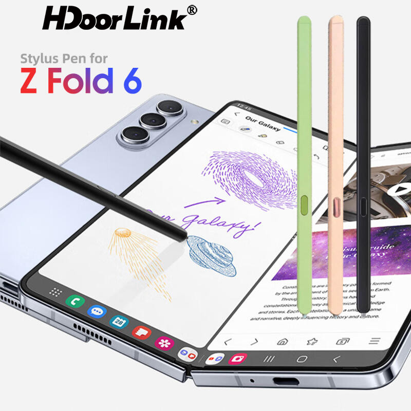 Hdoorlink สําหรับ Samsung Galaxy Z พับ 6/5 Z Fold6/5 ปากกาสไตลัสความจุปากกา SPen เปลี่ยนปากกาแม่เหล็กไฟฟ้า