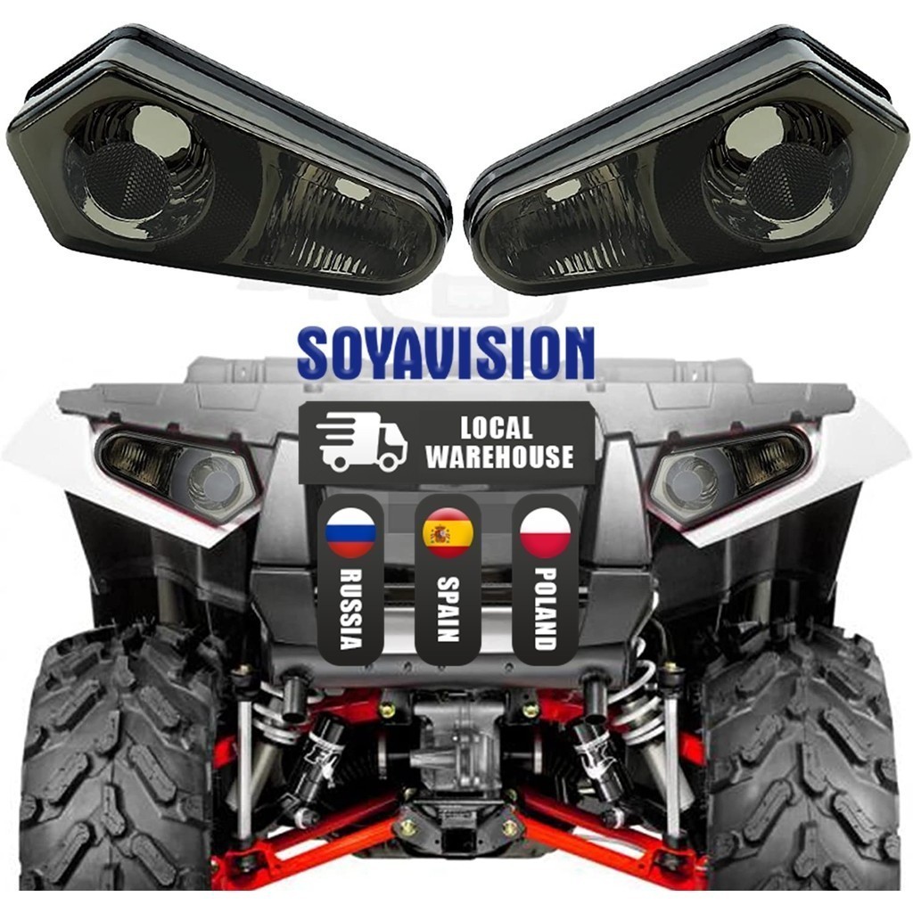 ที่อยู่อาศัยไฟท้ายสำหรับ Polaris sportsman RZR Ace 05-23ฝาครอบเลนส์เบรคหลังสำหรับ Polaris sportsman 