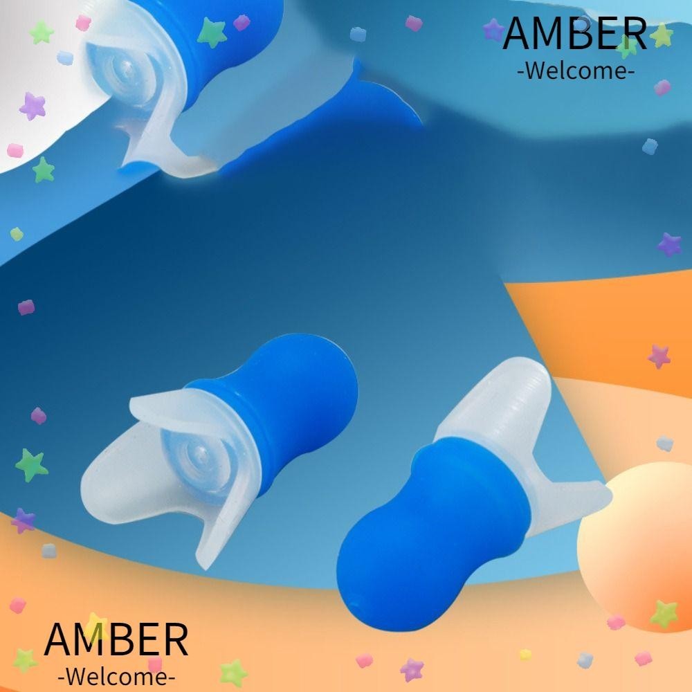 Amber 5 คู่ที่อุดหูเที่ยวบิน, ความดัน Equalization Reusable Sleep Earplug, ซิลิโคนกันเสียงลดเสียงรบกวน Cancel ปลั๊กหูเครื่องบิน