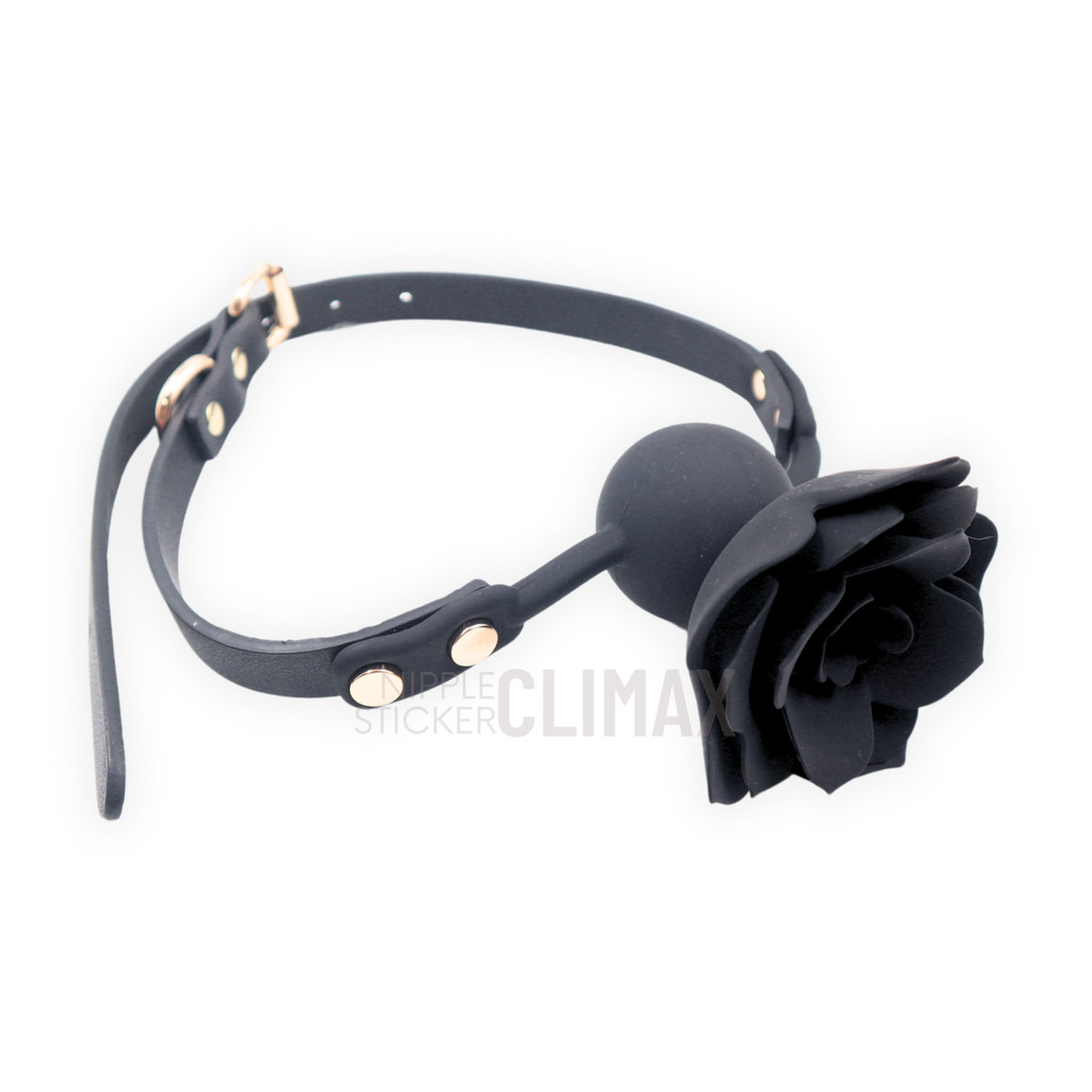 ซิลิโคนเปิดปาก GAG MOUTH อุปกรณ์บริหารปาก สายหนังเทียม #53 - รูปที่ 2