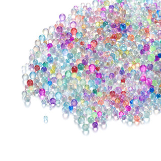 St, kunkka 100g ลูกปัดฟองแก้วไม่มีรูพรุน Symphony รอบลูกปัดฟ…