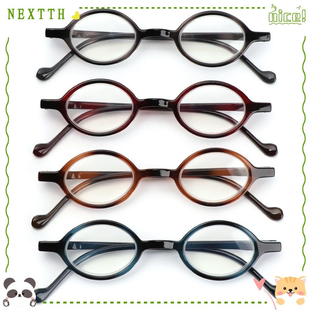 Nextth แว่นอ่านหนังสือช่วยลดอาการปวดตา PC Retro กรอบกลมแว่นตาแว่นตากระจกแบน