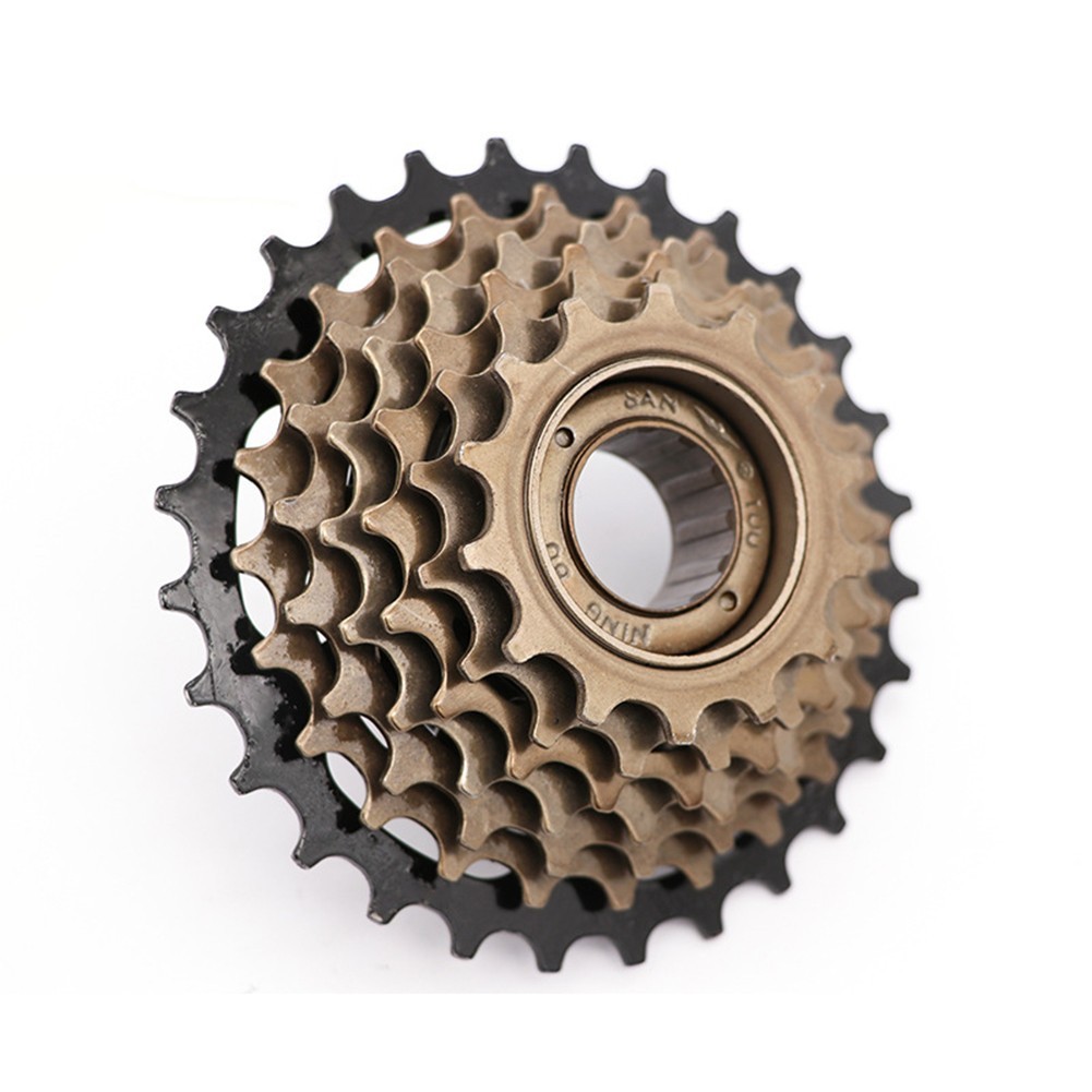 Bloomybike 6/7/8 Speed 13/14-28T สกรูบน Freewheel สําหรับ-Shimano ตําแหน่งชิ้นส่วนจักรยาน