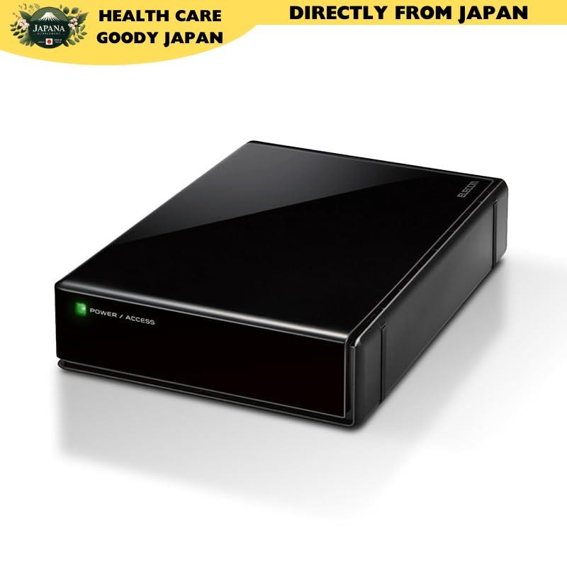 ELECOM External Hard Disk 6TB SeeQVault Compatible TV Recording 4K Compatible USB3.2 (Gen1) Silent F