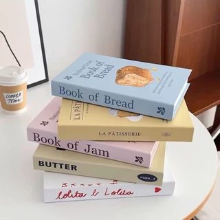 หนังสือปลอม ชุด 5 ชิ้น หนังสือแต่งบ้าน หนังสือจําลอง แบบพับได้ สไตล์โมเดิร์น สําหรับตกแต่งบ้าน