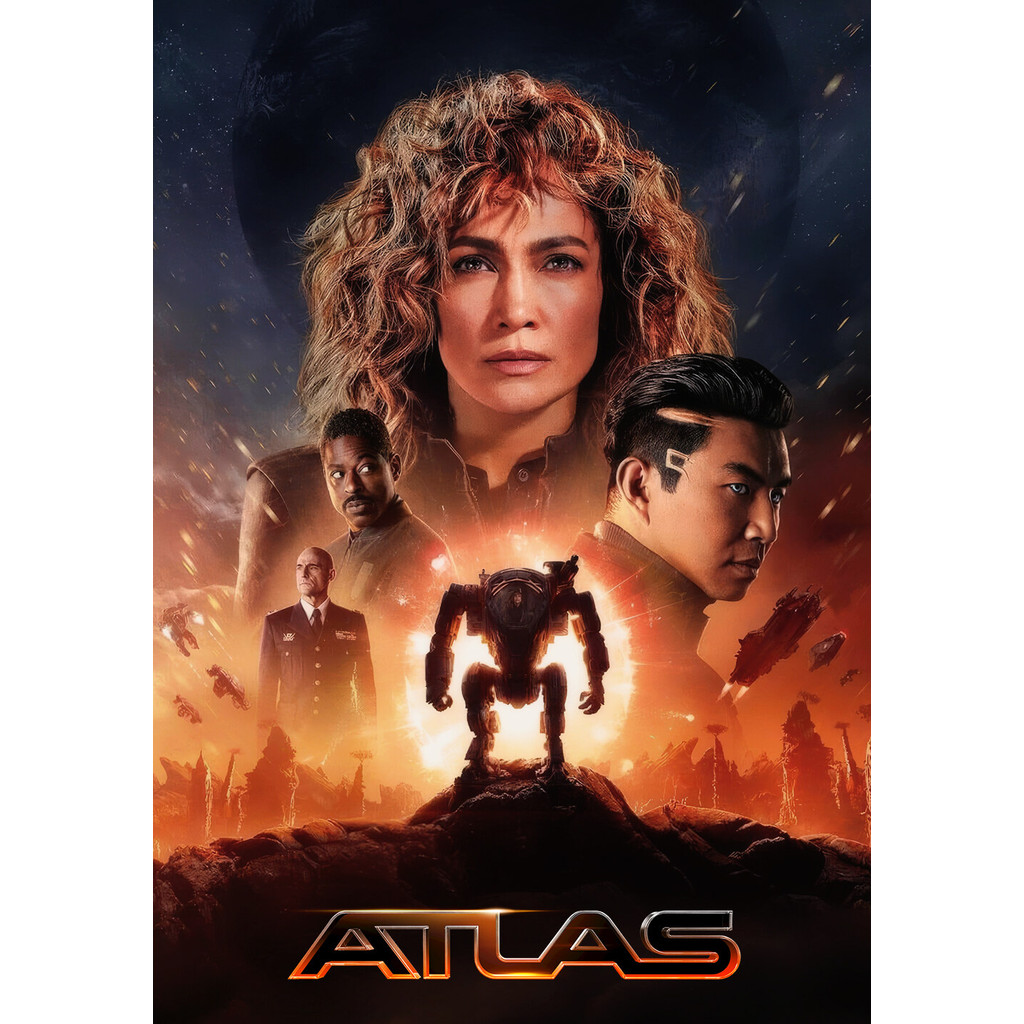 Atlas ล่าข้ามจักรวาล (2024) DVD หนังใหม่ มาสเตอร์ พากย์ไทย