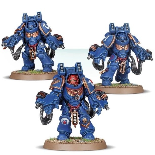 Space Marines Primaris Agggressors Unpainted Resin Model Microscopic รุ่น E315